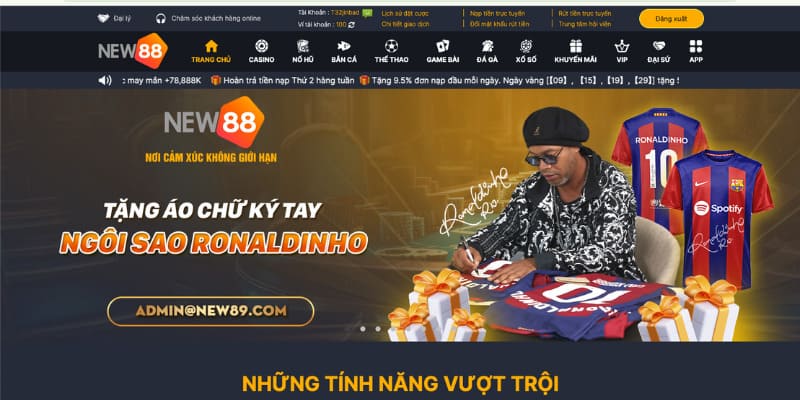 Thăng hoa giải trí trực tuyến cùng New88